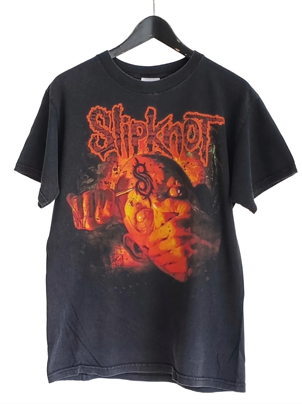 VTG Y2K Slipknot Double Sided Graphic Tee Philcos Tag Nu Metal T Shirt Size M
